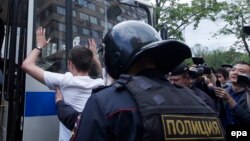 Затримання на акції протесту в Росії, ілюстративне фото