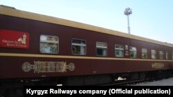 Поезд «Orient Silk Road Express», фото пресс-службы «Кыргыз темир жолу».