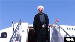 حسن روحانی روز چهارشنبه به مقصد داووس در سوئیس پرواز کرد