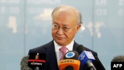 یوکیا آمانو، مدیر کل آژانس بین‌المللی انرژی اتمی