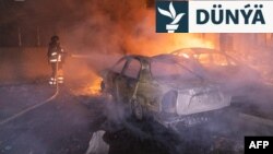 Zelenski Russiýanyň Ukrainanyň ikinji iri Harkiw şäherine amala aşyran zarbasyndan birnäçe sagat soň çykyş etdi.