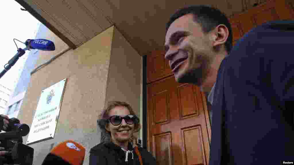 Ксения Собчак и Илья Яшин