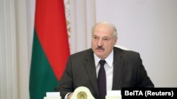 Բելառուսի նախագահ Ալեքսանդր Լուկաշենկոն, 19 հունիսի, 2020թ.