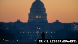 نمایی از کاخ کنگره آمریکا