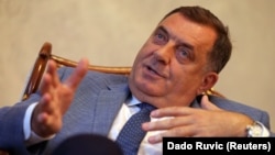 Bosnian Serb leader Milorad Dodik (file photo)