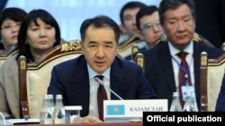 Премьер-министр Казахстана Бакытжан Сагинтаев.