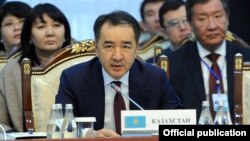 Премьер-министр Казахстана Бакытжан Сагинтаев.