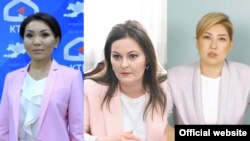 Элвира Сурабалдиева, Наталья Никитенко, Ширин Айтматова.  