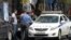 Armenia - Traffic police fine a driver in Yerevan, undated