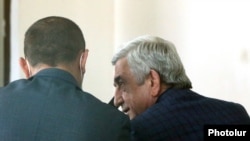 Սերժ Սարգսյանը դատարանի դահլիճում