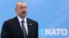 Azerbaýjanyň prezidenti NATO-nyň sammitine gatnaşmak üçin Brýussele gelýär. 12-nji iýul, 2018. (Arhiwden alnan surat)