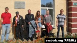 Удзельнікі ўшанаваньня