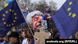 Лондондогу Брекзитке каршы жыйын. 2019-жылдын 23-марты.