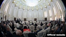 Встреча президента Рахмона с представителями таджикской интеллигенции. Душанбе, 19 марта 2015 года