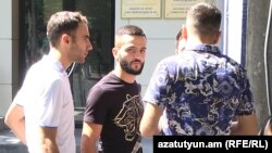 Բռնցքամարտիկները բողոքում են սպորտի նախարարի հայտարարության դեմ, Երևան, 22-ը օգոստոսի, 2018 թ․ 