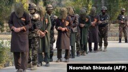 Колго түшкөн "Талибандын" согушкерлери. 23-январь, 2019-жыл   