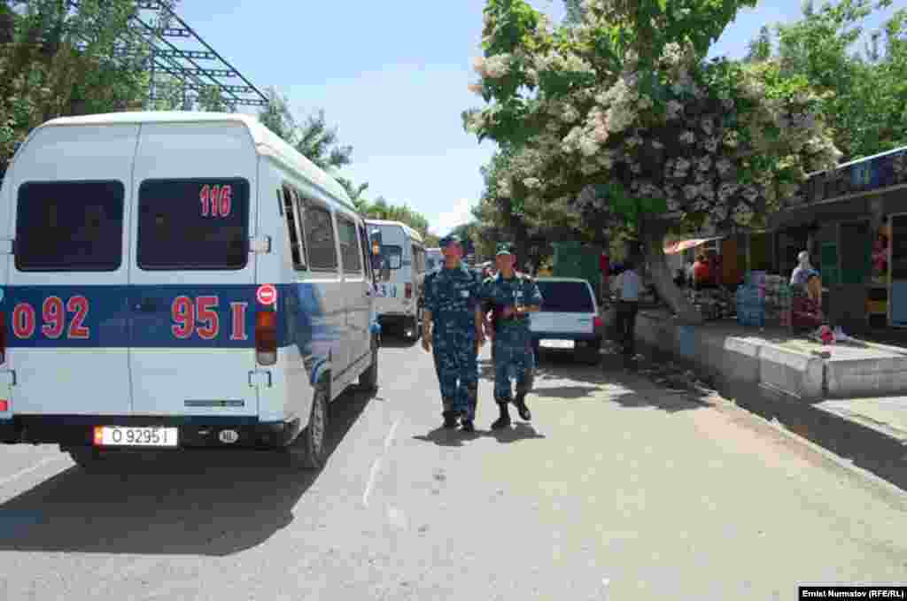 В Оше усилены меры безопасности