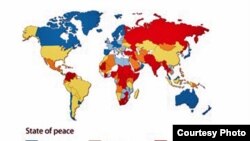 Глобал тинчлик индексида Ўзбекистон 153 давлат орасида 109 ўринга қўйилди.