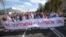 Пратэставы марш у Менску, 13 верасьня. Калёна спартоўцаў