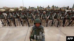 Бойцы курдских отрядов "пешмерга"