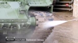 Російські танки штурмували українських військових на Донбасі