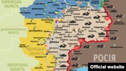 Сытуацыя ў зоне баявых дзеяньняў на Ўсходзе Ўкраіны