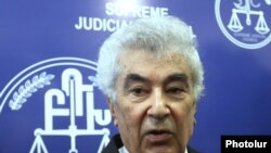 Бывший глава Высшего судебного совета Гагик Арутюнян, Ереван, 24 мая 2019 г.