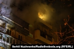 Падчас расейскага нападу на Кіеў, 14 лістапада 2025