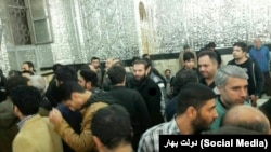 از تصویرهایی که در کانال تلگرامی دولت بهار از «حمله لباس‌شخصی‌ها» منتشر شده است