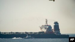 دلیل توقیف نفتکش گریس ۱ «نقض» تحریم‌های اروپا علیه سوریه قید شده است.