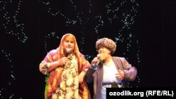 Москвада хоразмлик артистлар концерт берди 