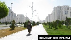 Aşgabatda "elita" diýlip atlandyrylýan jaýlaryň ýerleşýän sebiti.