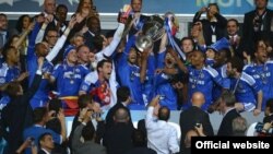 چلسی فاتح لیگ قهرمانان اروپا، ۲۰ مه ۲۰۱۲.