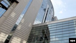 Бельгия - Здание Европейского парламента в Брюсселе