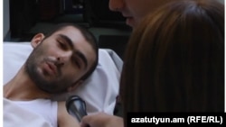 Арам Манукян в больнице, сентябрь 2016 г․