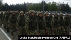 Військові в Одесі, 1 травня 2015 року