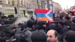 Բախումներ Մոսկվայում՝ հայերի և ադրբեջանցիների միջև