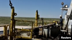 تاسیسات نفتی در تکزاس در آمریکا