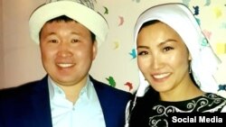Ренат Самудинов и Эльнура Молдокадырова. Фото со страницы в Facebook.