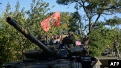 Проросійські сепаратисти на Донбасі, серпень 2014 року 