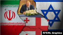 Замглавы МИД Александр Хвтисиашвили, коллаж