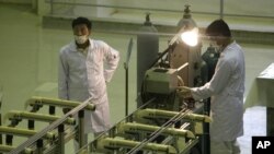 یکی از تأسیسات تولید سوخت اورانیوم در نزدیکی اصفهان.