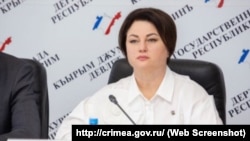 Голова комітету російського парламенту Криму з транспорту, ЖКГ та дорожнього будівництва Оксана Сацик