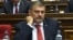 Armenia - Deputy Prime Minister Vache Gabrielian attends a parliament session in Yerevan, 20May2015.