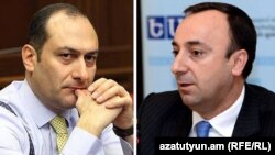 Артак Зейналян (слева) и Грайр Товмасян