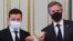 Киев. Украинанын президенти Владимир Зеленский менен АКШнын мамкатчысы Энтони Блинкендин жолугушуусу. 6-май, 2021-жыл.