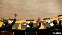 Паседжаньне Рады Бясьпекі ААН