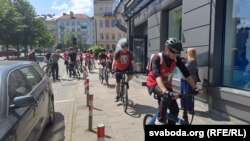 Пачатак прабегу па Вільні, фініш — у парку Закрэт (Vingis)