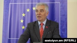 Armenia -- Piotr Switalski, the head of the EU Delegation in Armenia.