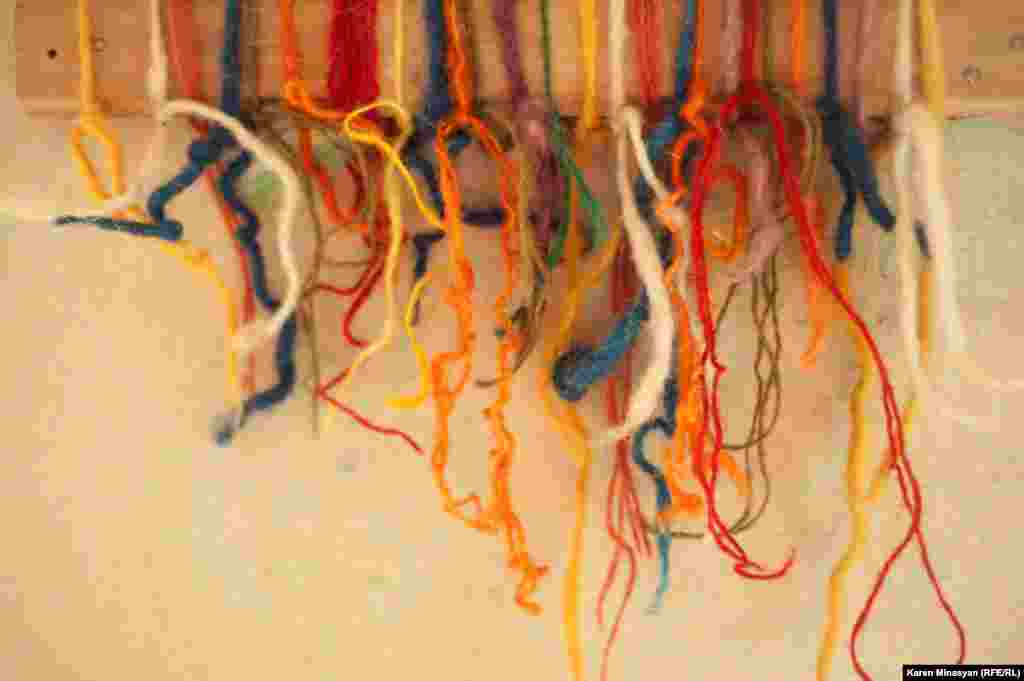 Armenia -- A carpet workshop in Armenia, Getik village, Gegharkuniq region, 28Mar2013